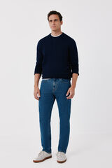 Cortefiel Regular fit jeans Blue