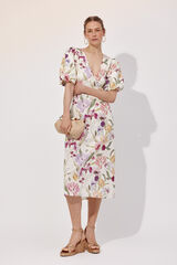 Cortefiel Floral print dress Multicolour