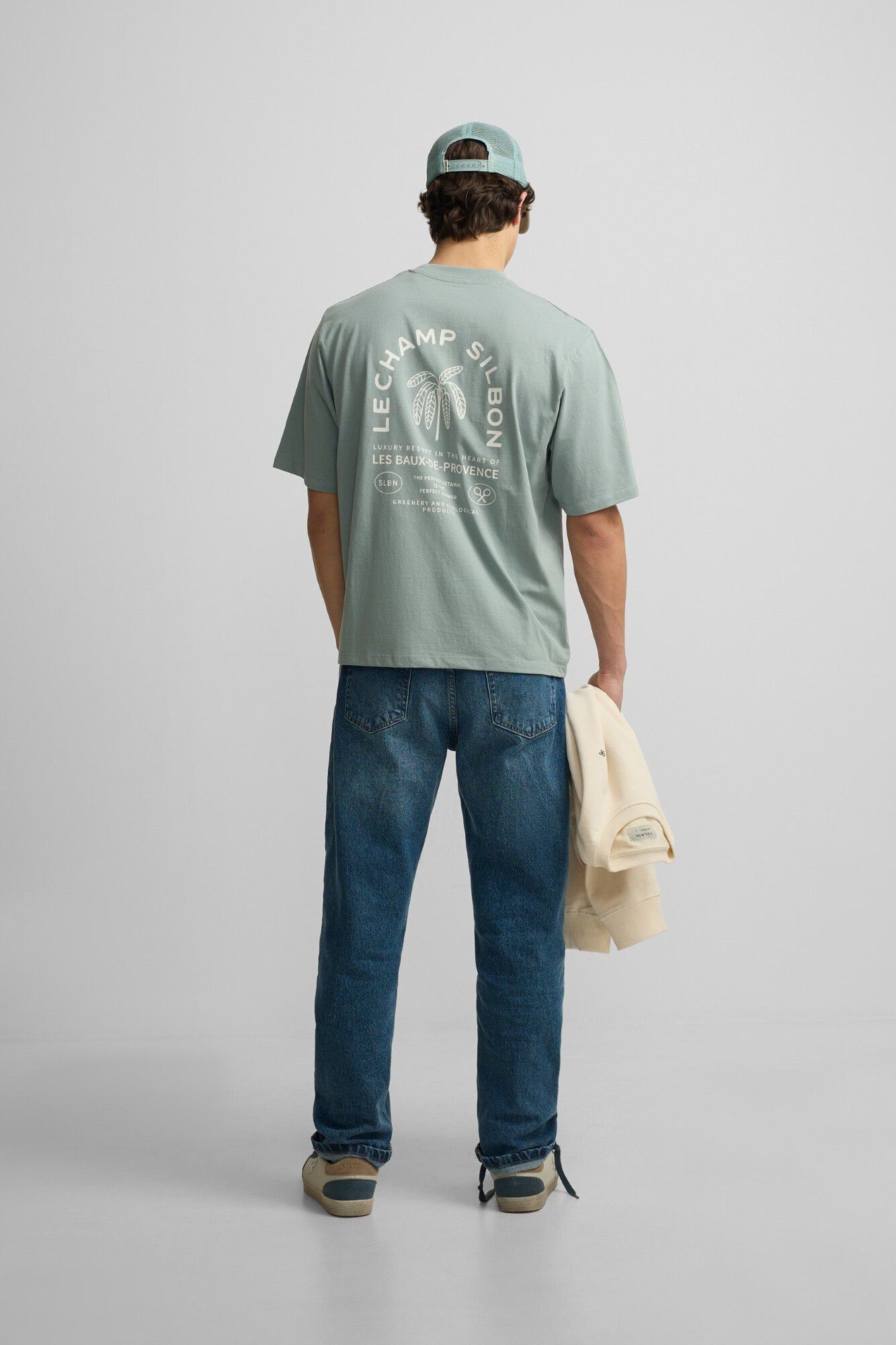 Silbon T-shirt special fit le champs Azul