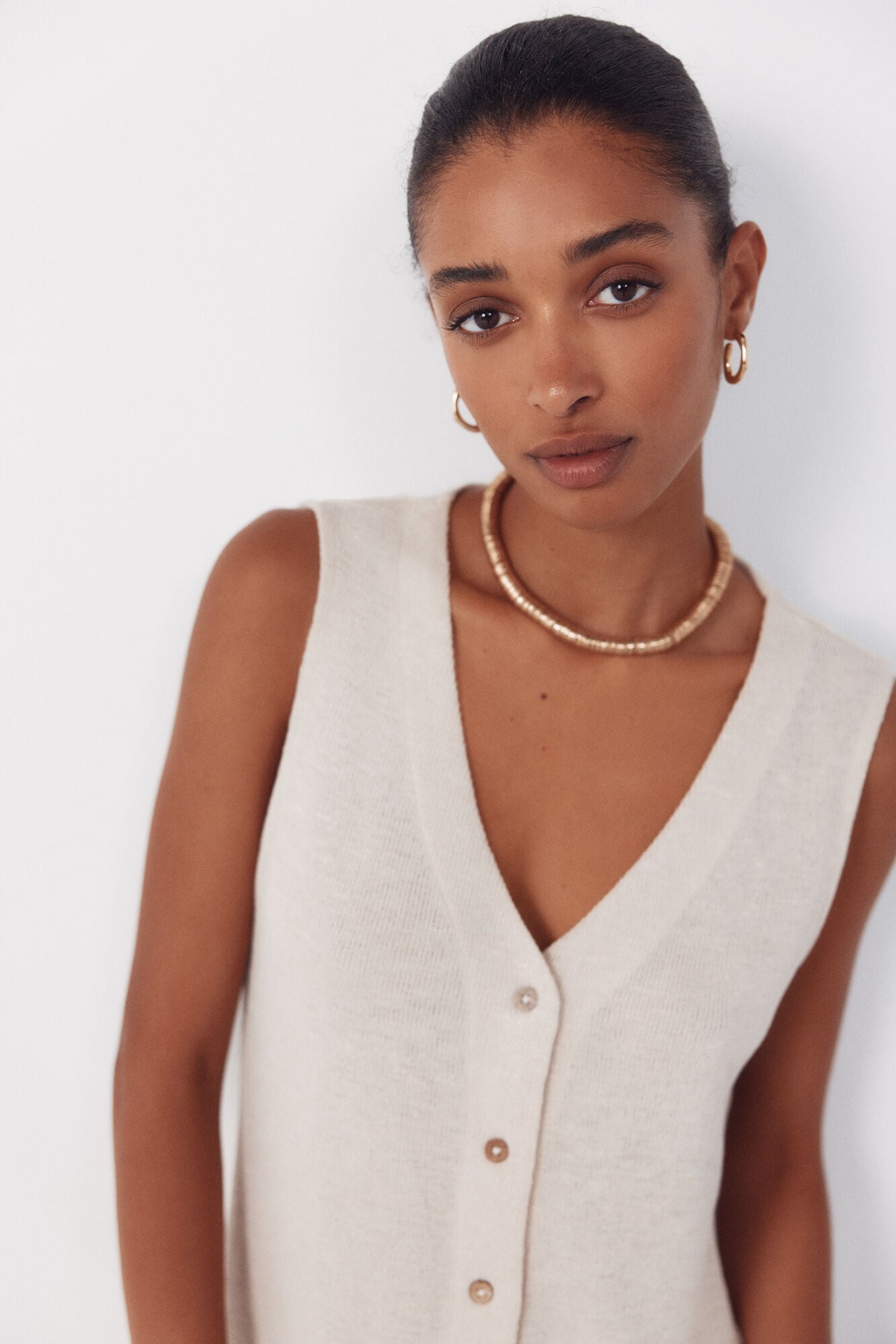 Cortefiel Collar dorado