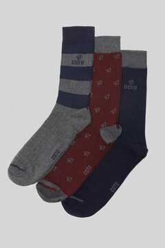 Cortefiel Gift box 3 socks  Navy
