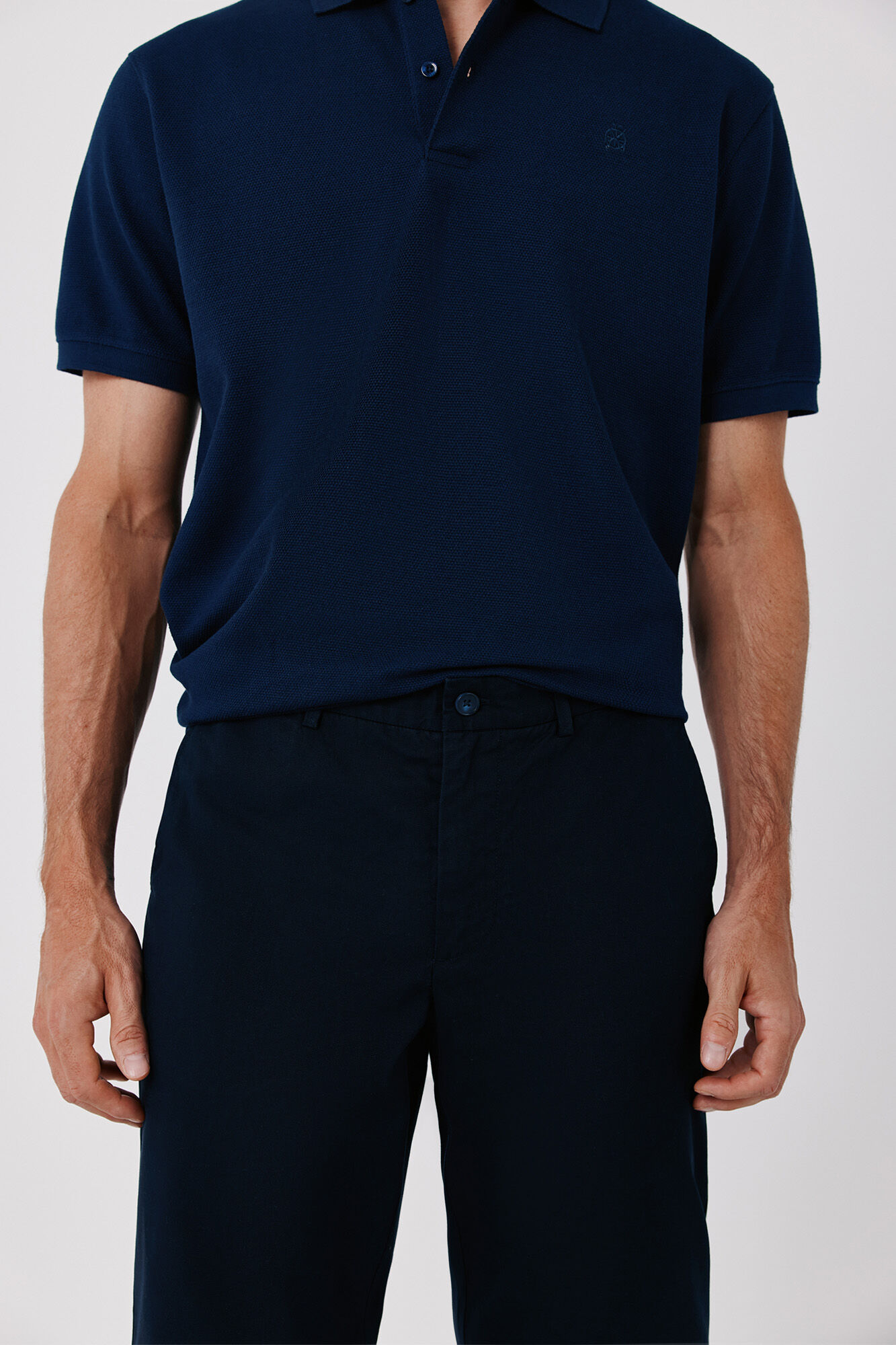 Cortefiel Comfort slim chinos Navy
