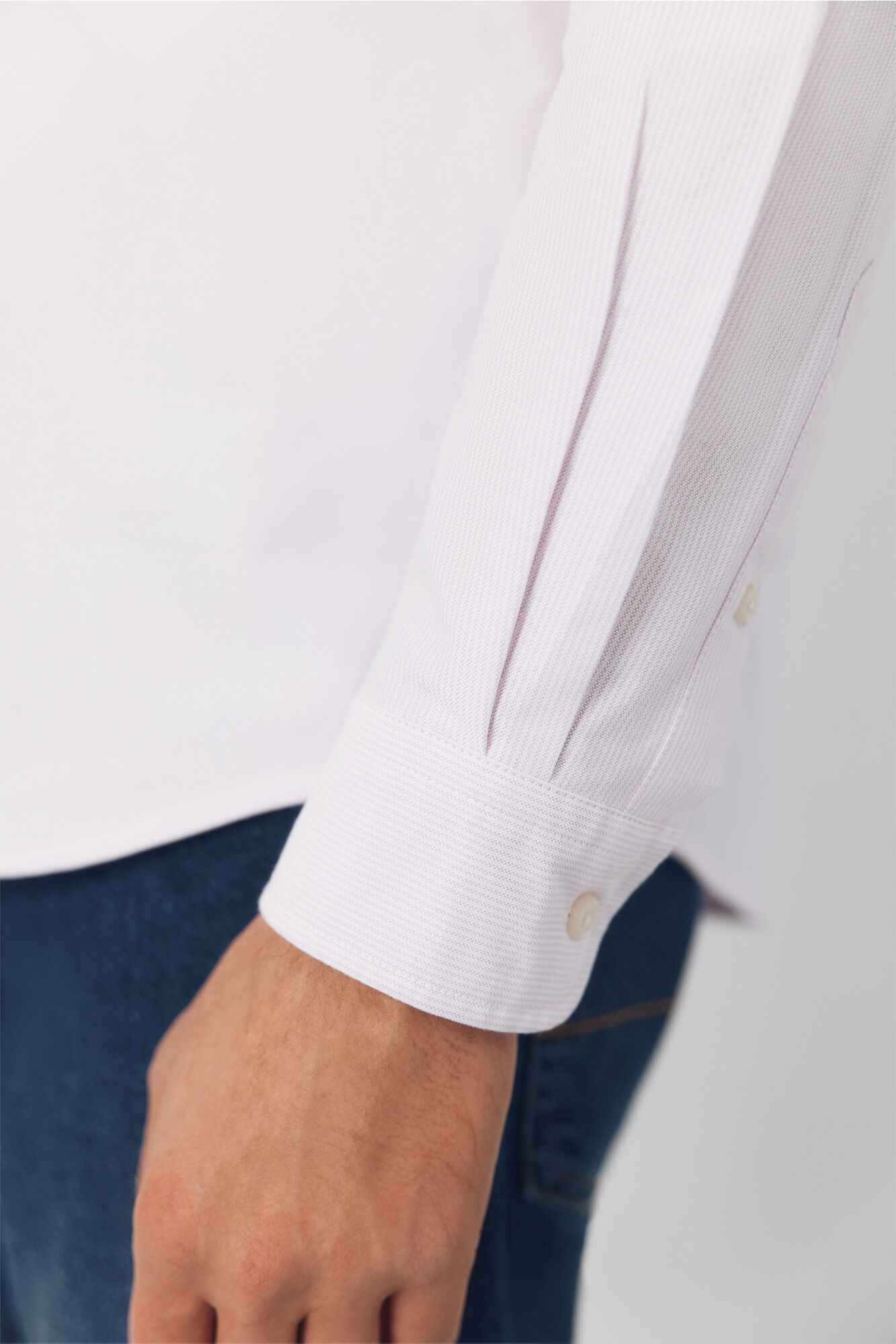 Cortefiel Camisa oxford raya candela Rosa