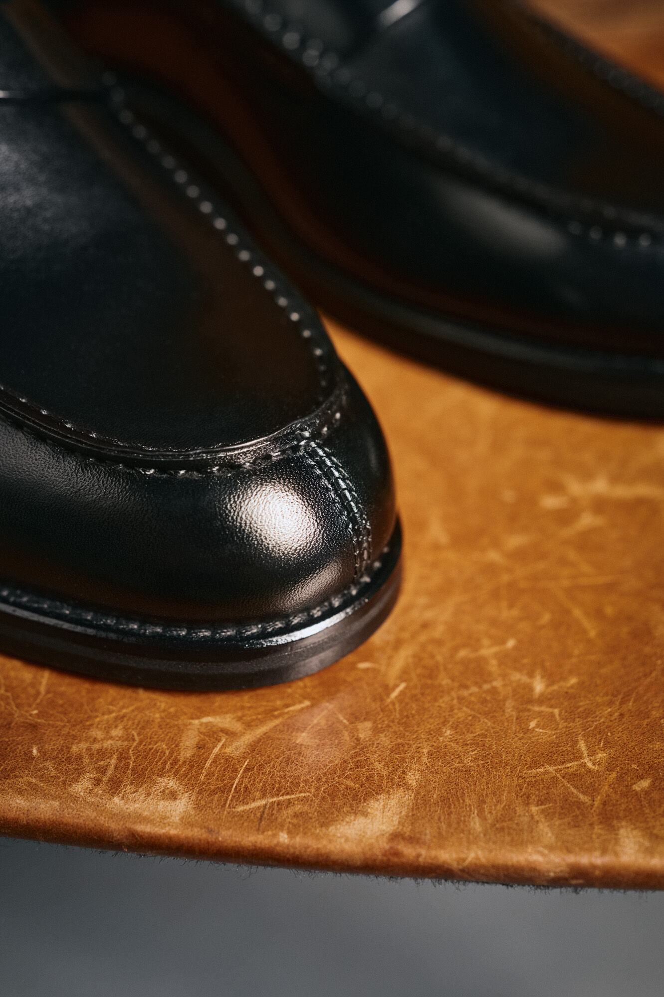 OOTO Mocassim pele Preto