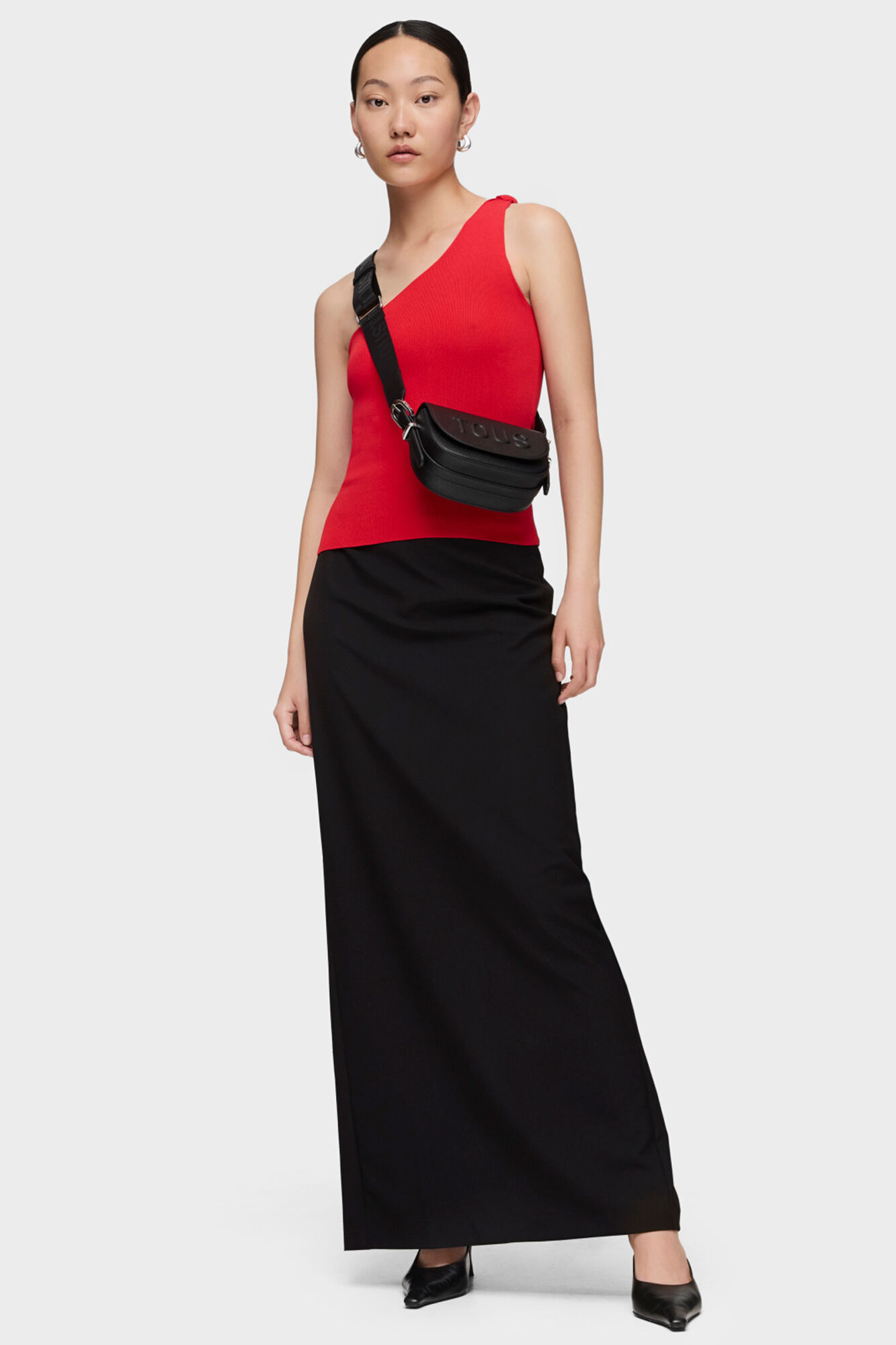 Tous Mini bandolera medialuna TOUS Brenda Negro