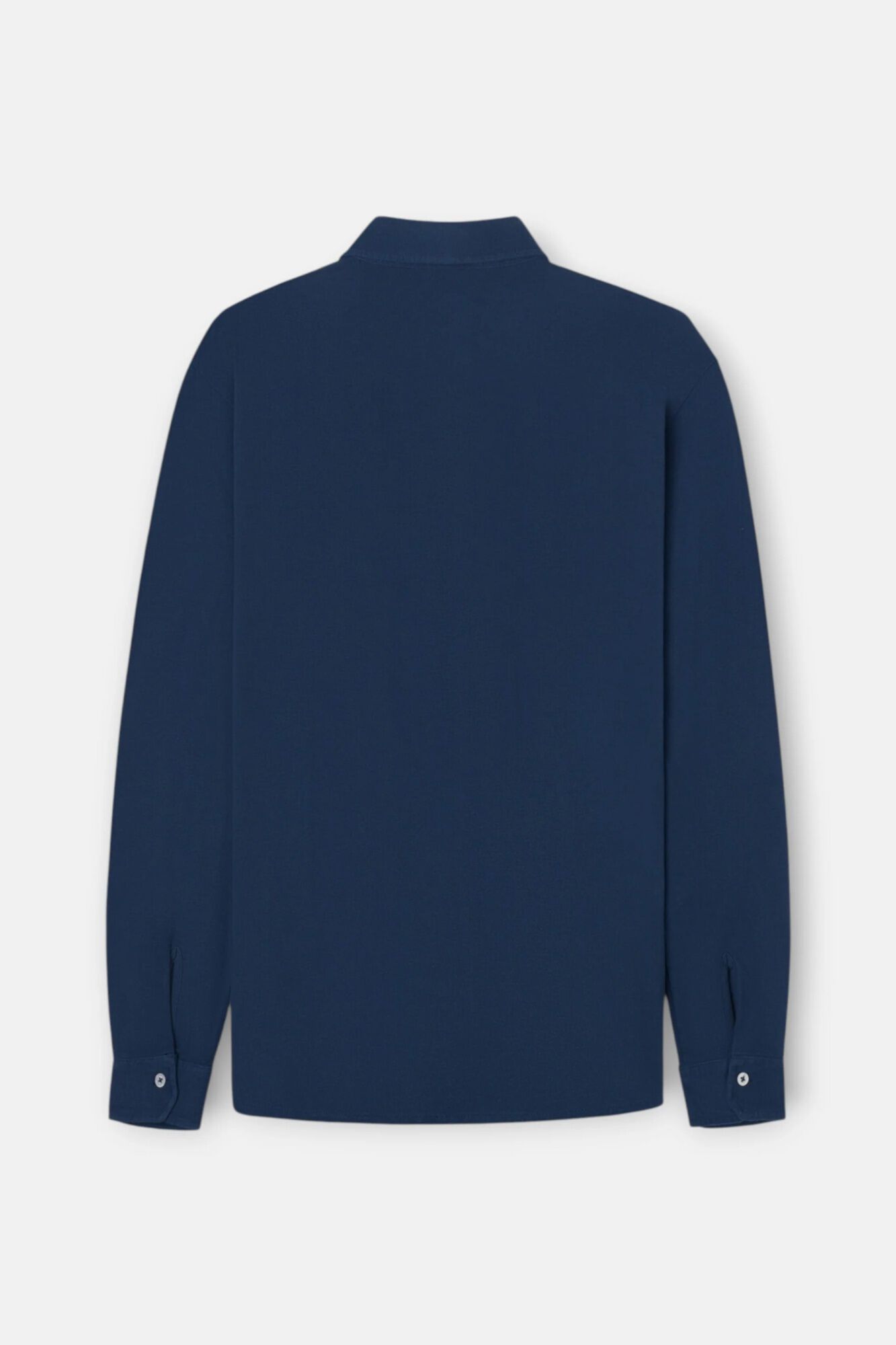 Silbon Polo de manga comprida chevron