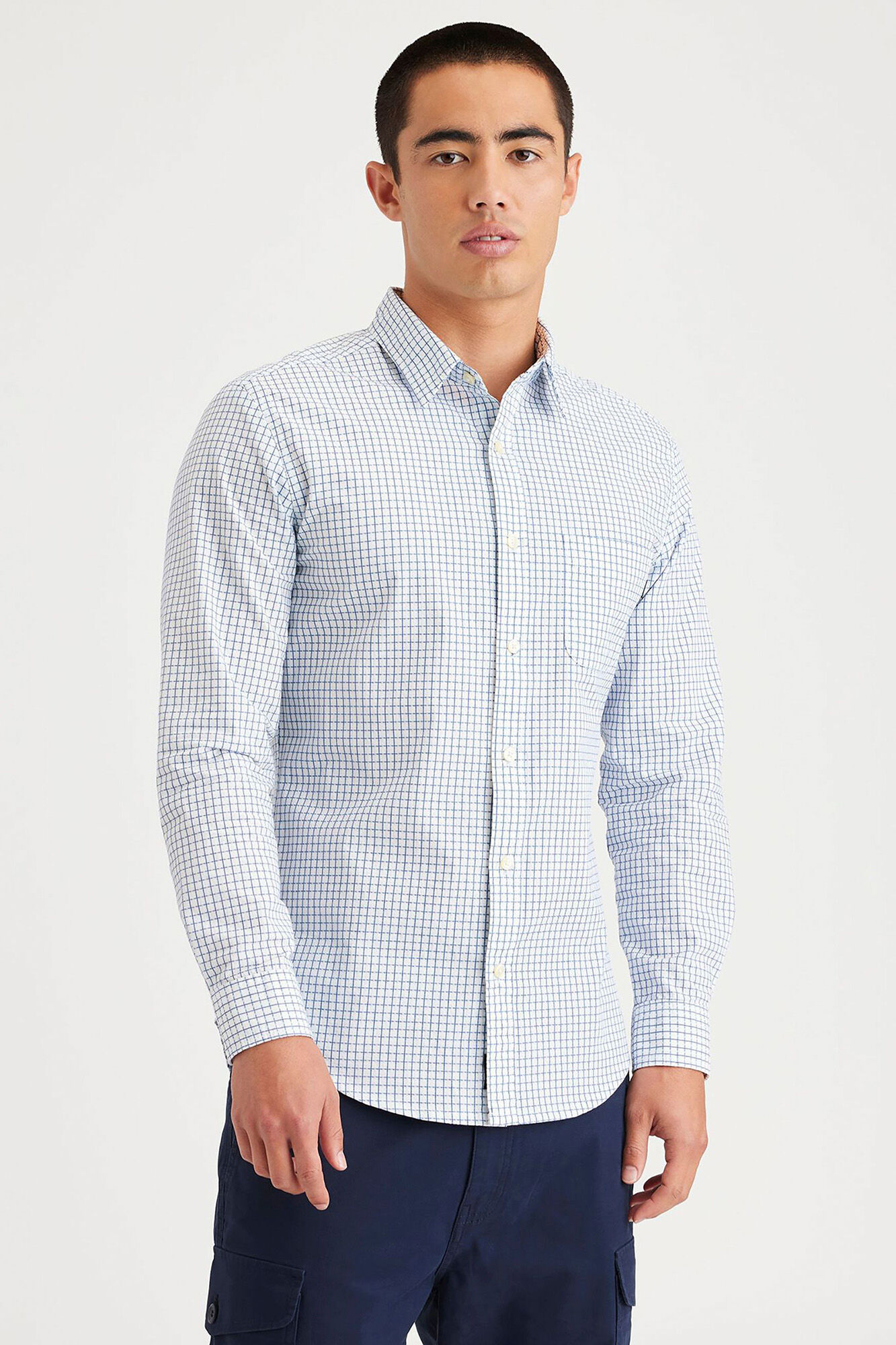 Dockers Camisa com bot&otilde;es slim fit Icon Branco