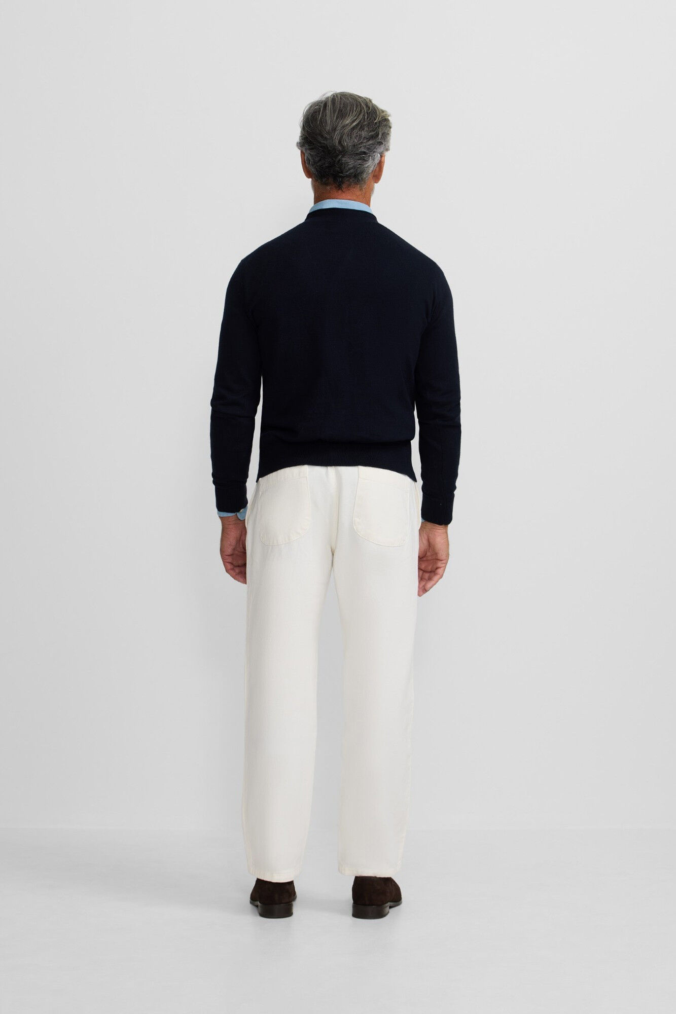 Silbon Casaco de malha cl&aacute;ssico Azul