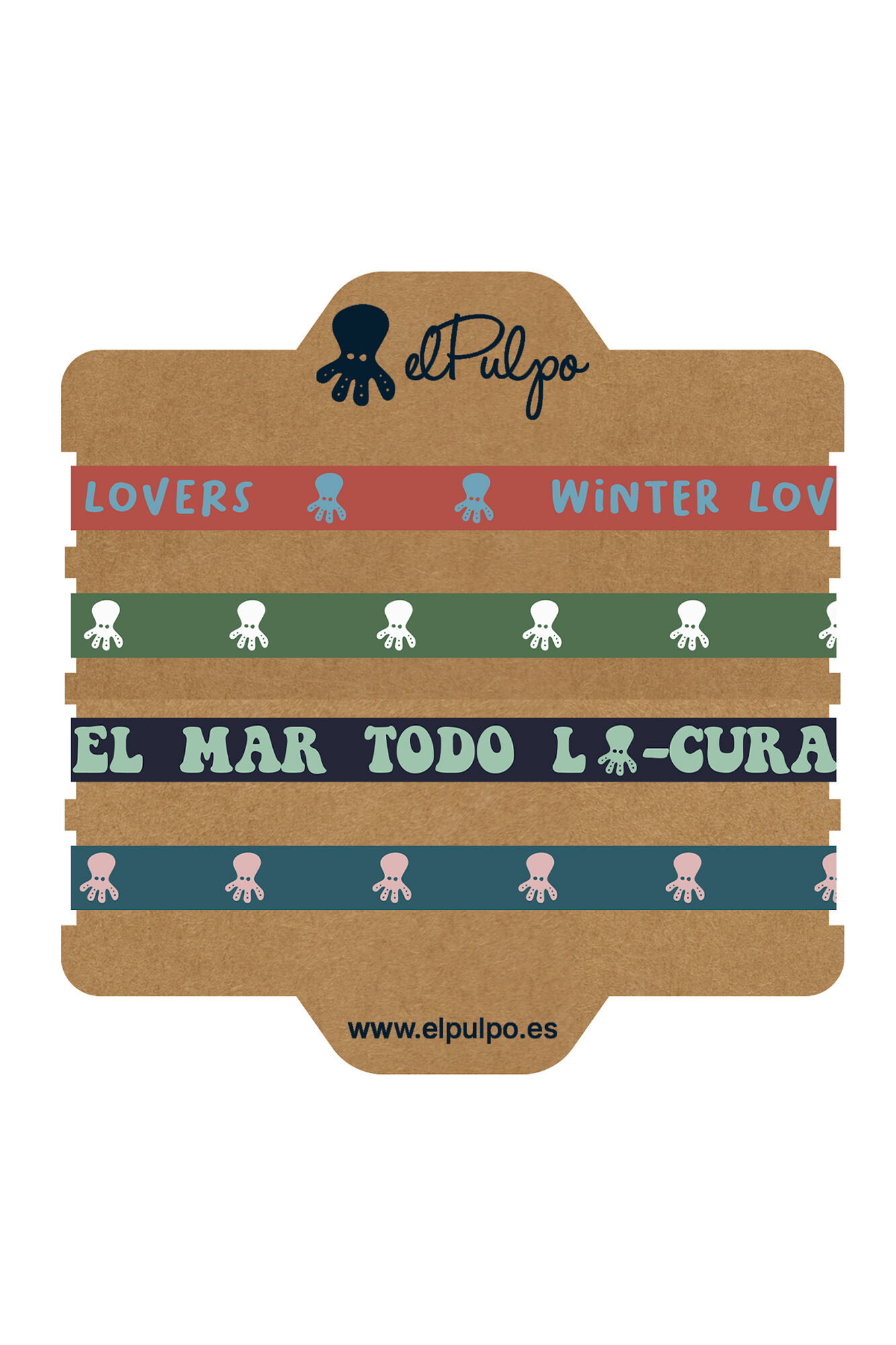 Pack pulseras winter lovers multicolor Más complementos de