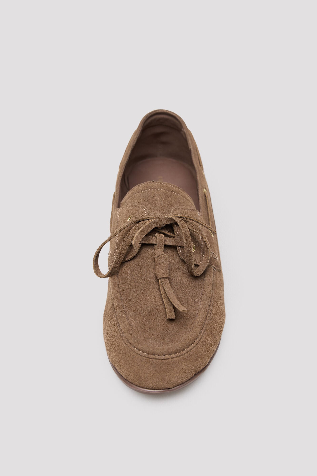 Cortefiel Split leather boat shoe