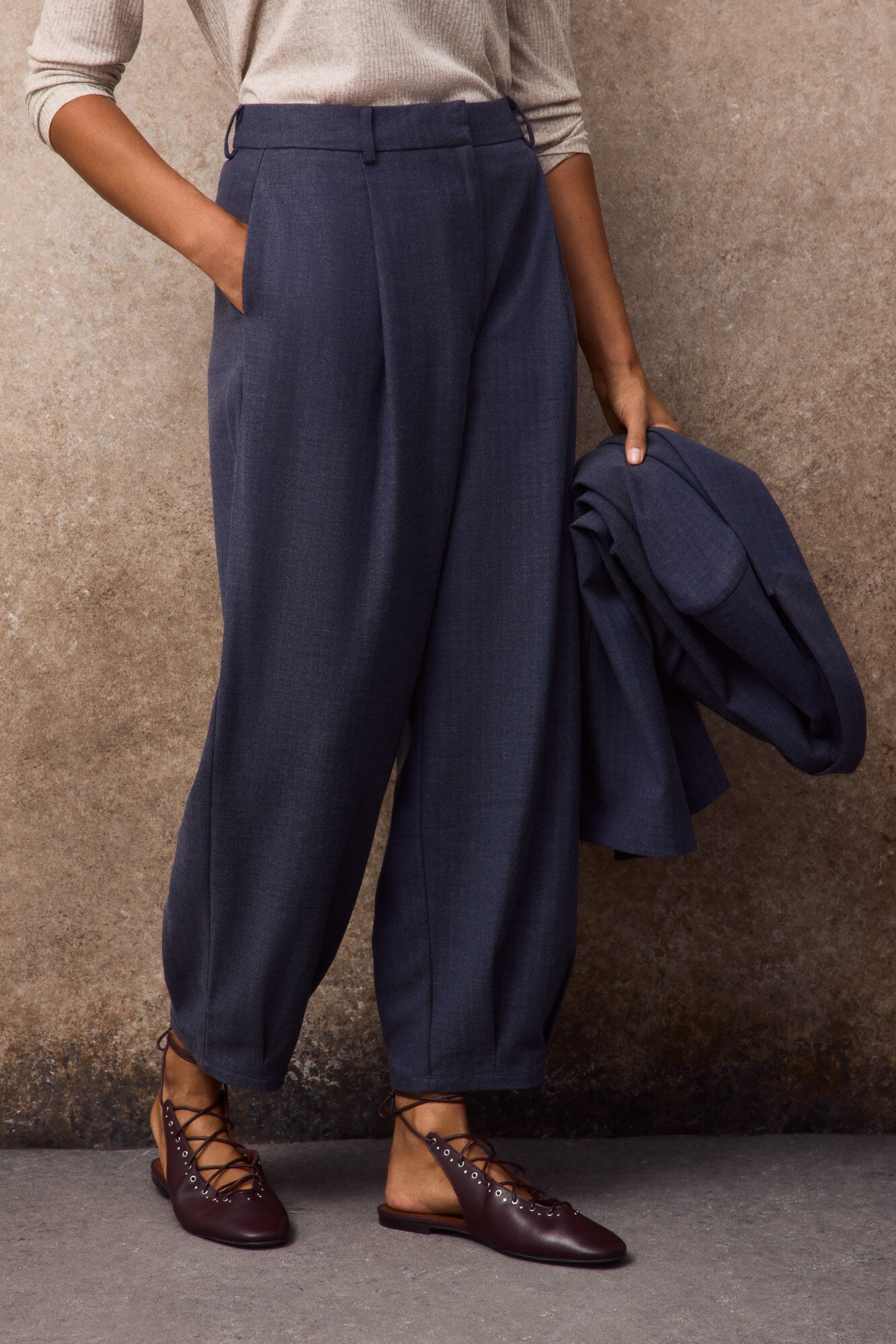 Slowlove Pantal&oacute;n corte barrel