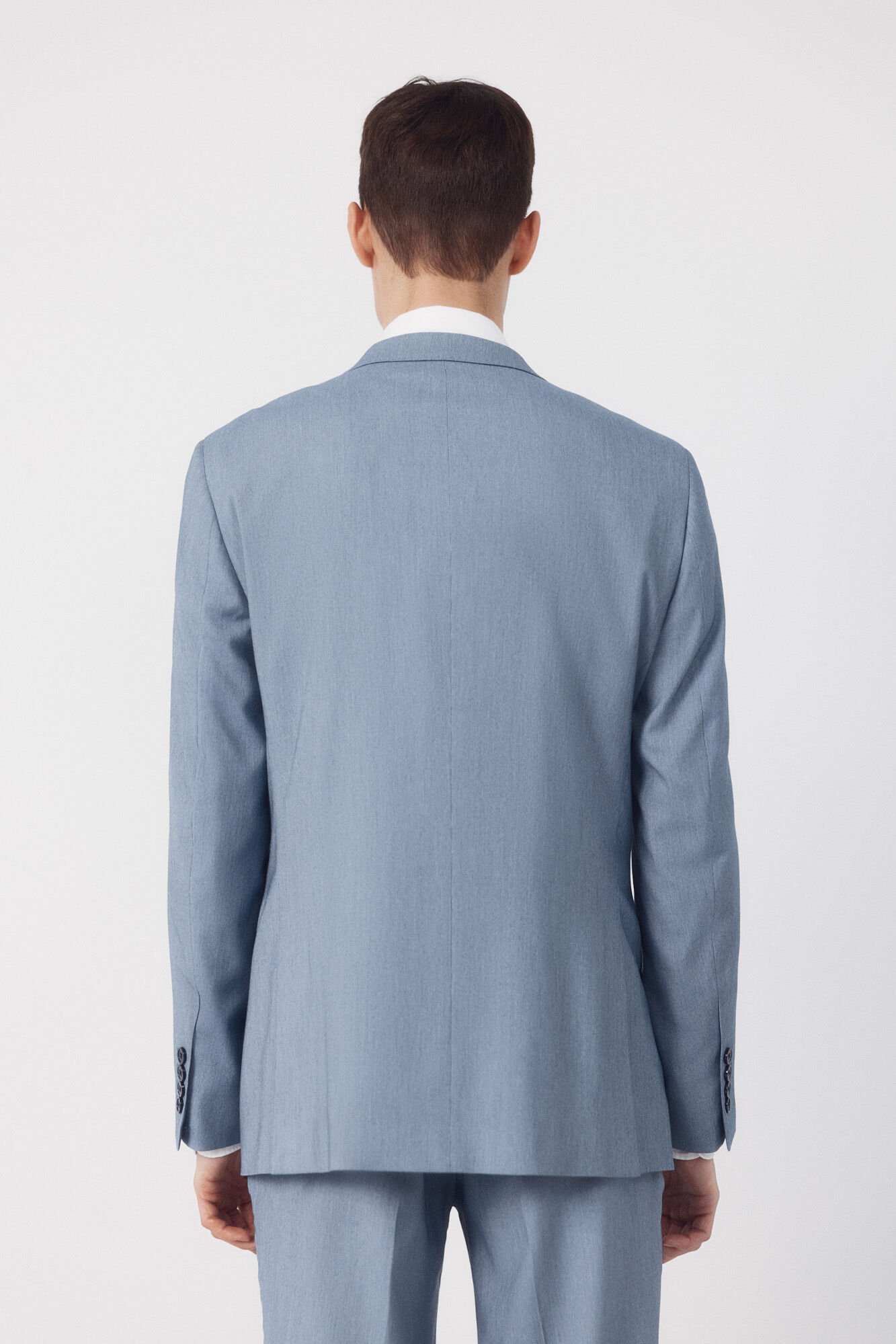 Cortefiel Azul serrilhado americano s&eacute;culo XXI Azul