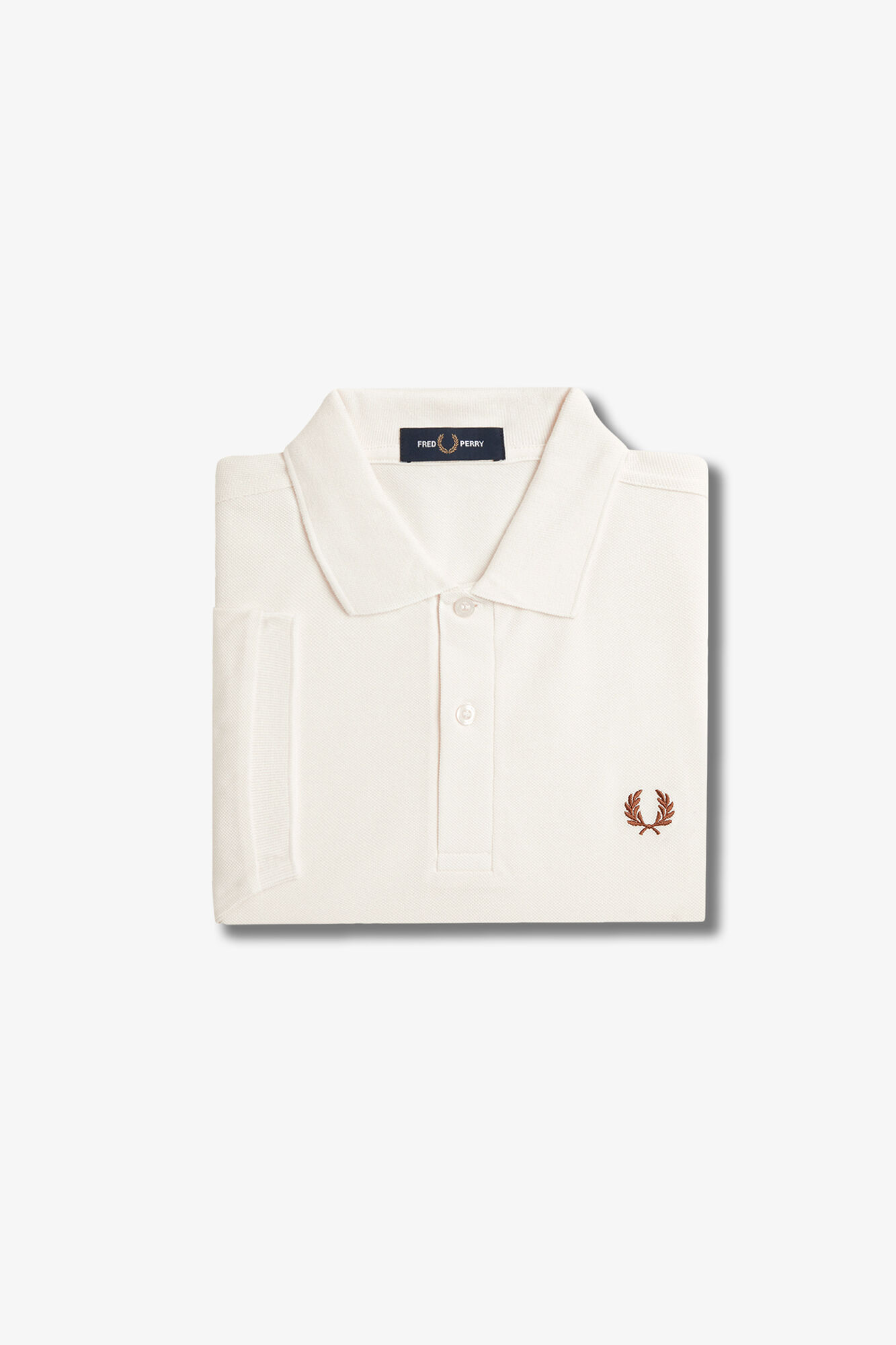 Fred Perry Polo manga corta Marfil