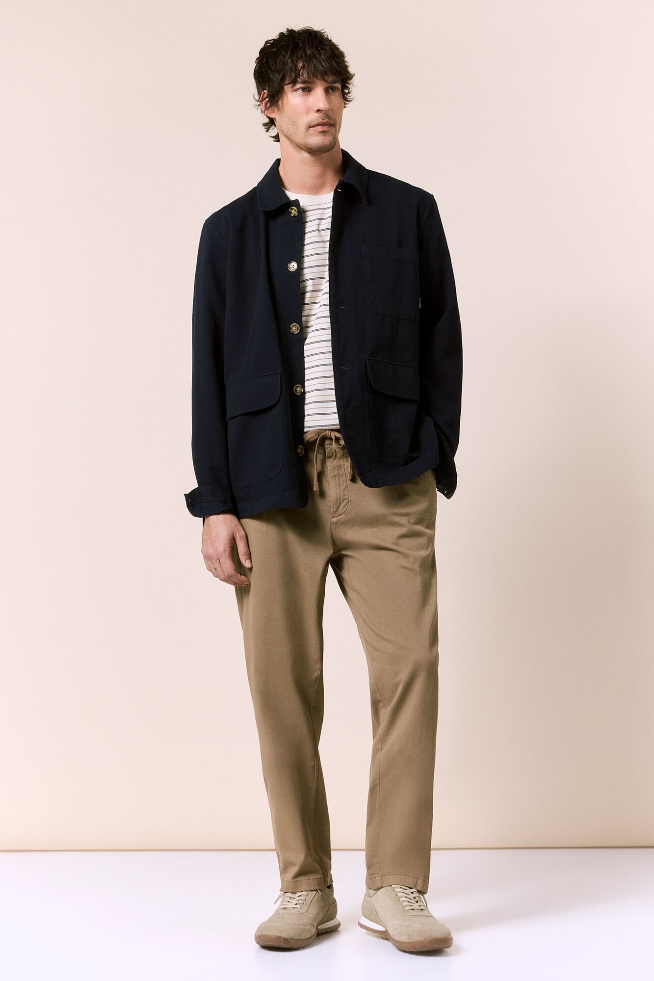 OOTO Sobrecamisa algod&oacute;n lino