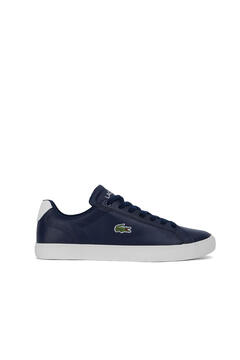 Cortefiel Navy blue sneakers with embroidered crocodile logo Navy