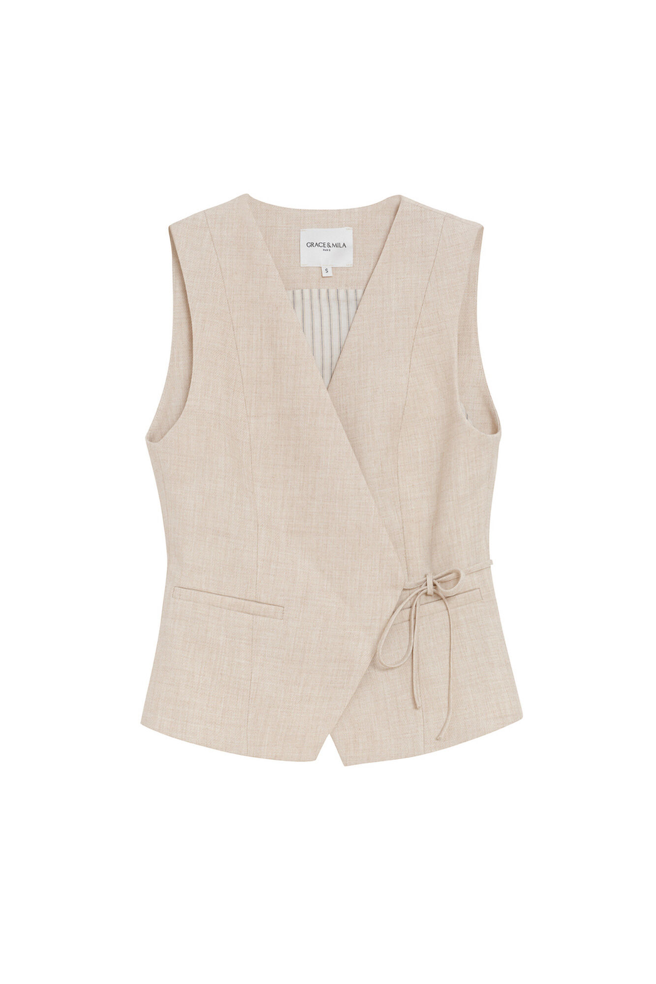 Grace & Mila Colete Vilmont Tostado