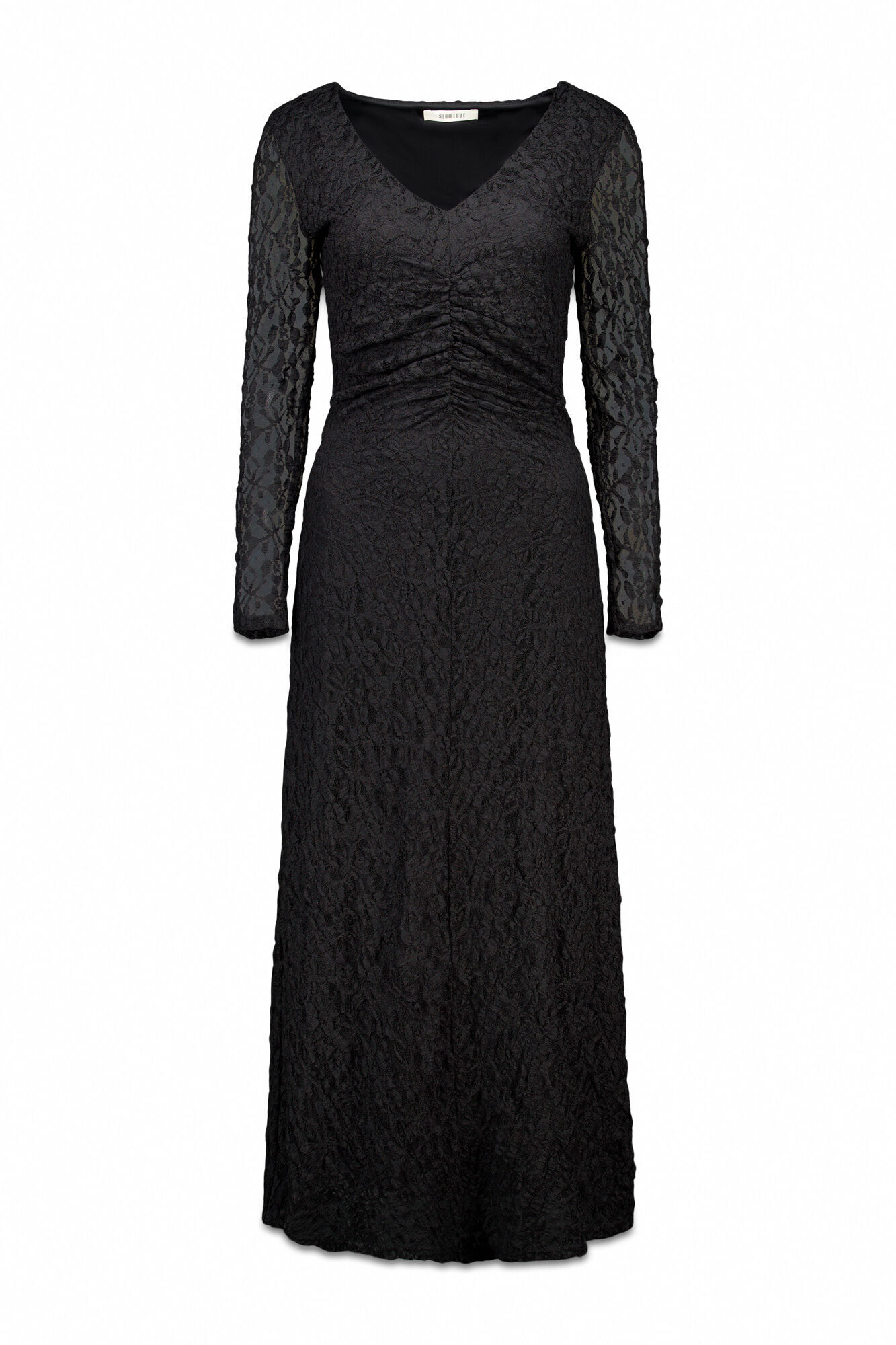 Slowlove Vestido lencero negro Negro