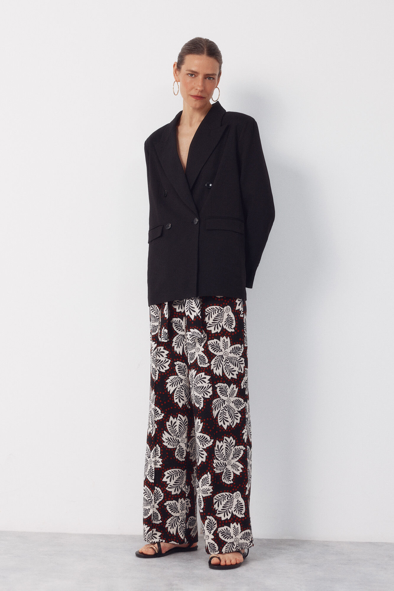 Cortefiel Cal&ccedil;as fluidas estruturadas