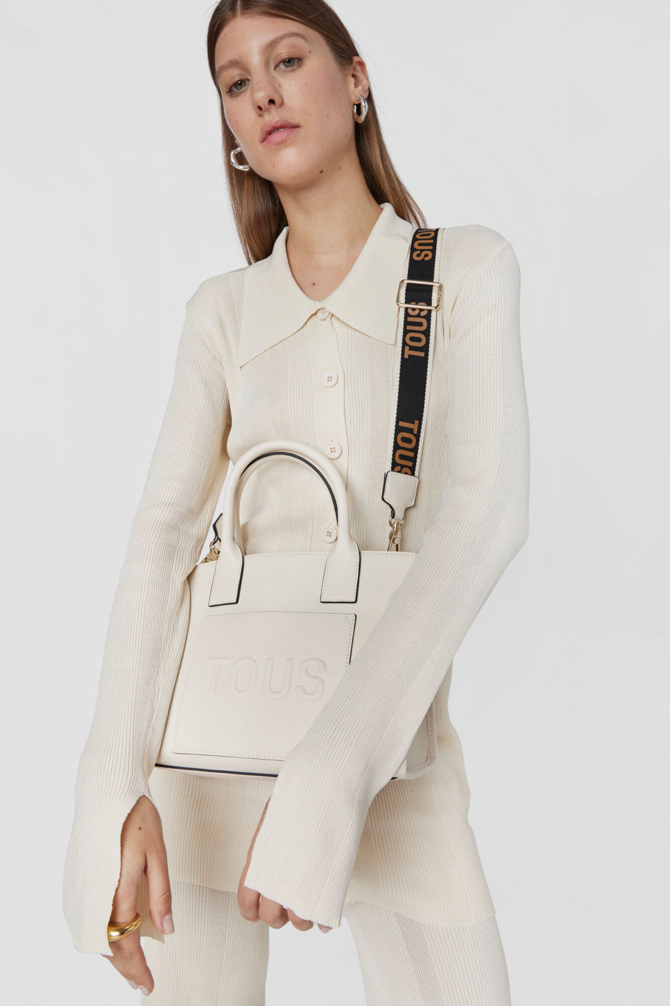 Tous Shopping mediano Amaya marfil TOUS La Rue Marfil