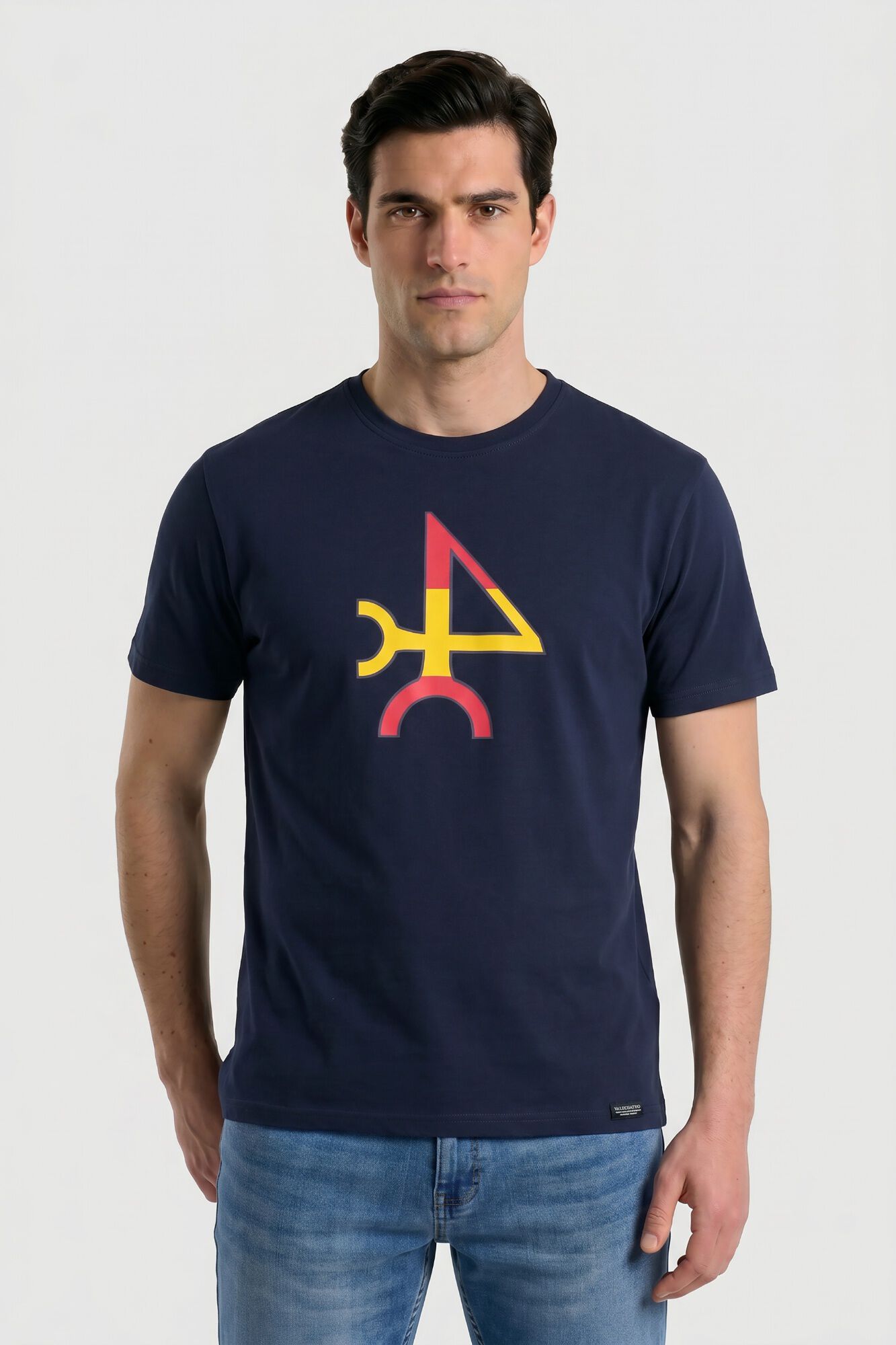 Valecuatro T-shirt logo Valecuatro Espanha Azul