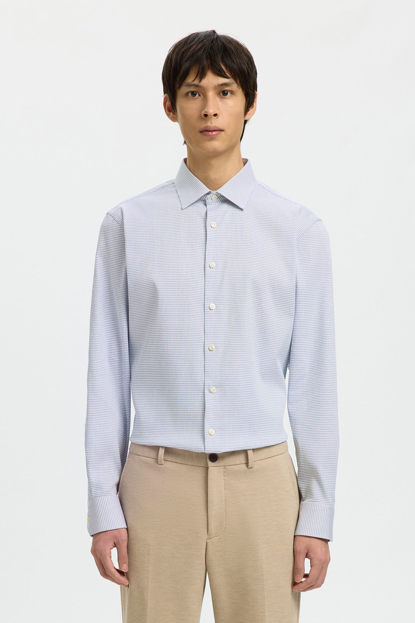 Selected Formal slim fit shirt Blue