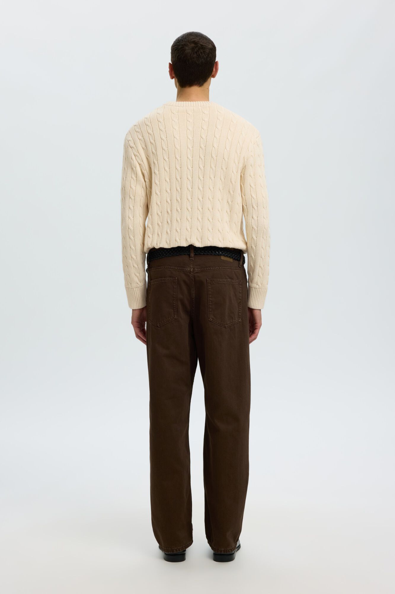 Selected Camisola de oitos 100% algod&atilde;o org&acirc;nico
