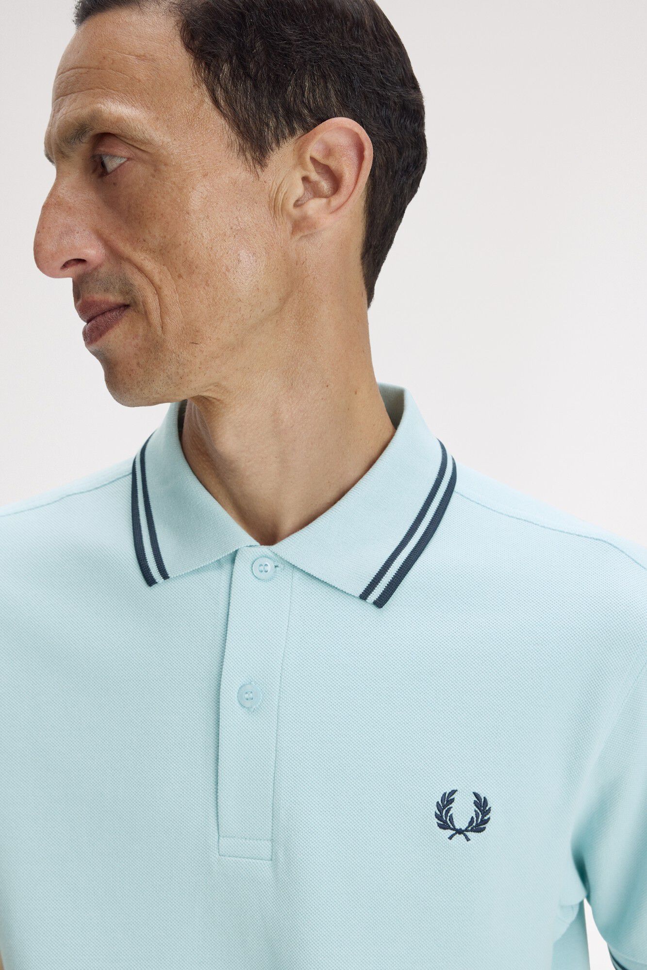 Fred Perry Polo em dois tons Fred Perry Azul
