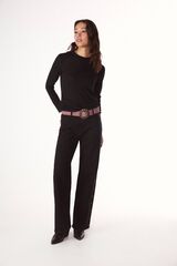 Slowlove Top frunce Black