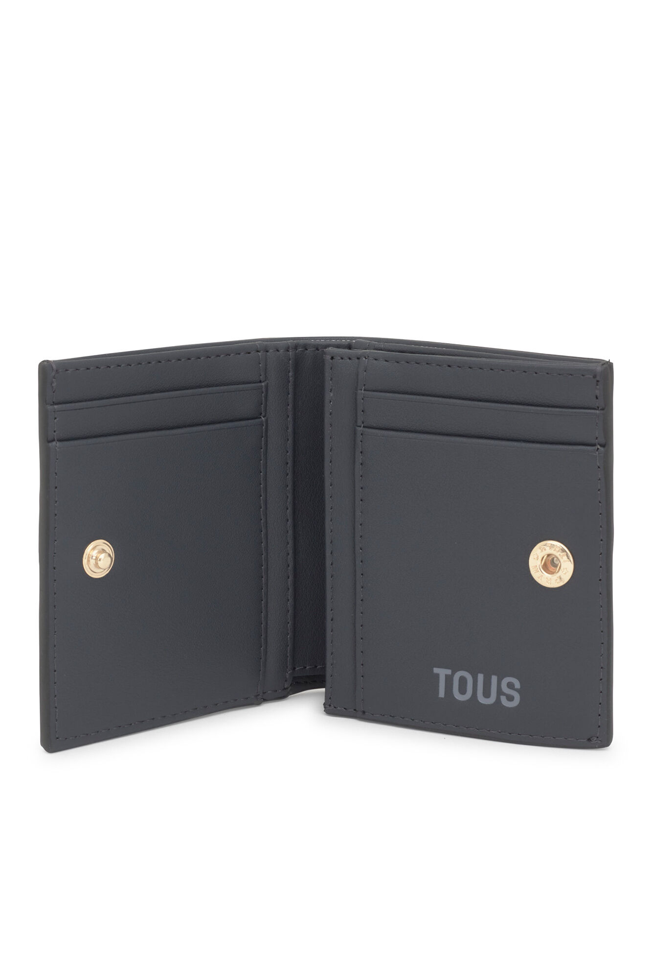 Tous Cartera peque&ntilde;a gris oscuro Kaos Mini Lines