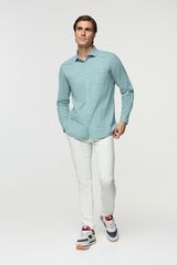 Williot Camisa Guayabera Azul