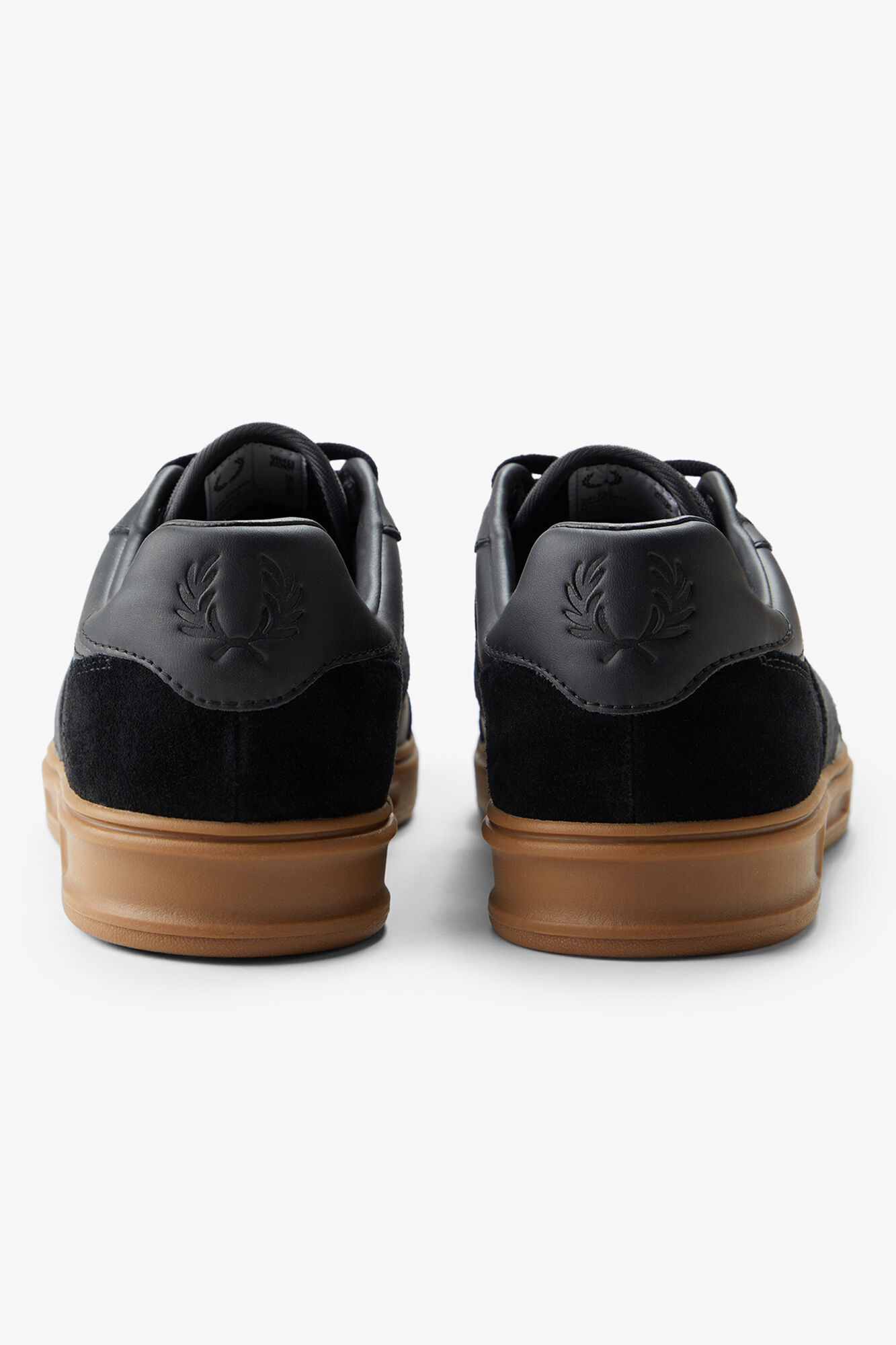 Fred Perry Sapatilha B4 em pele/camur&ccedil;a