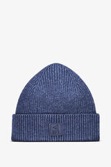 OOTO Plain jersey-knit beanie Blue
