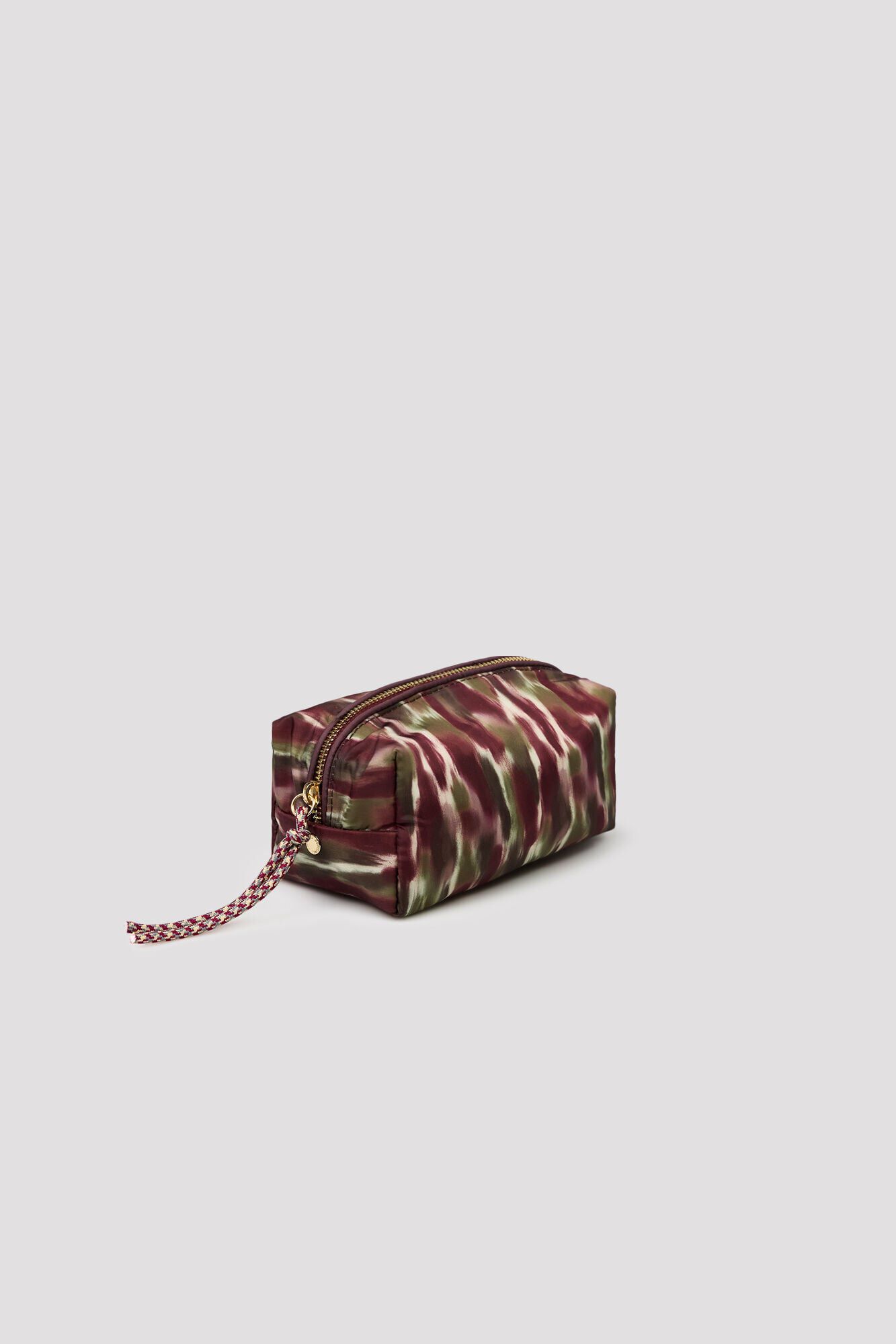 Cortefiel Neceser mini estampado Estampado marr&oacute;n