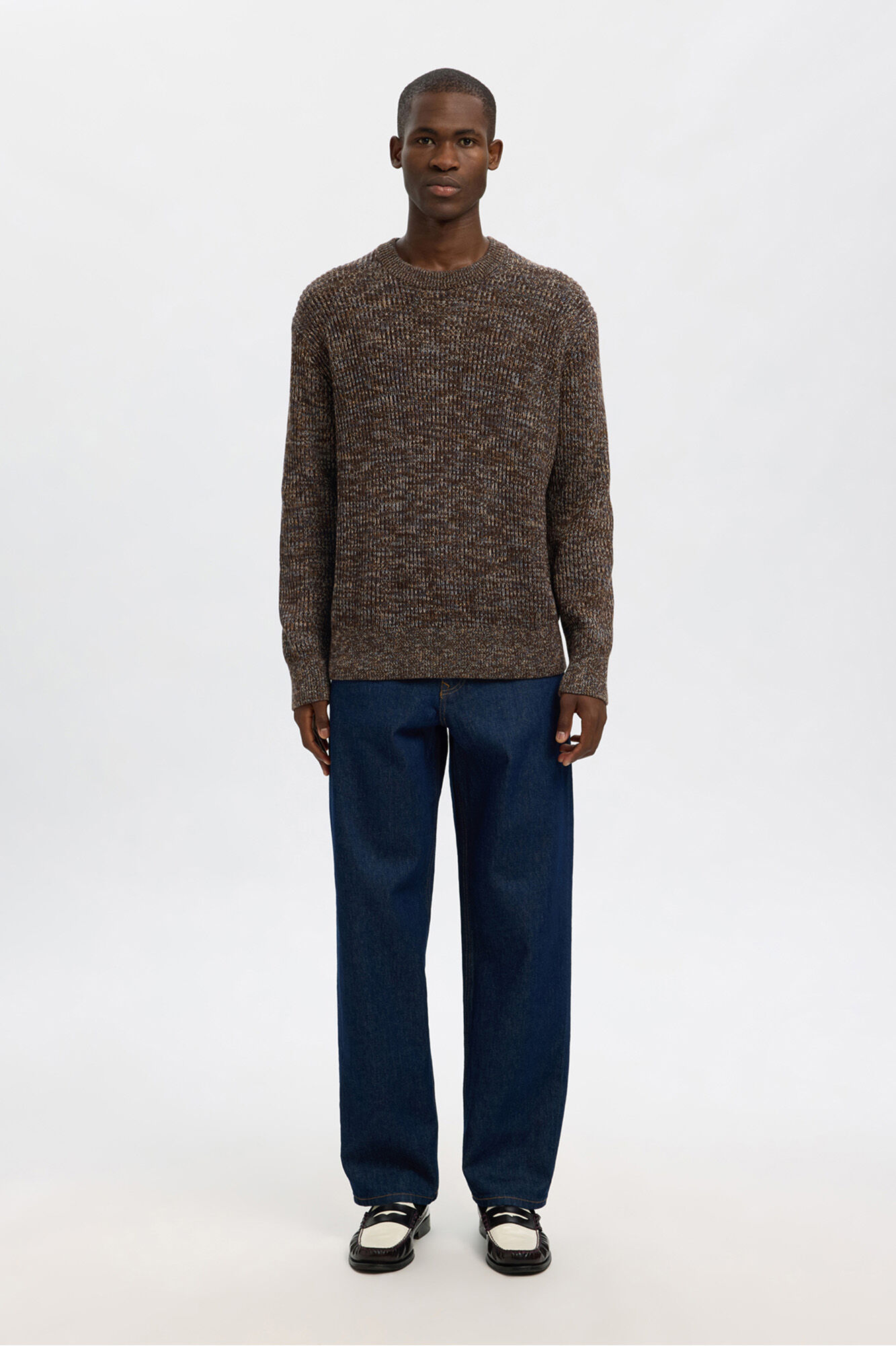 Selected Jersey cuello caja 100% algod&oacute;n org&aacute;nico