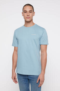 Cortefiel North Cascades short-sleeve T-shirt™ Turquoise