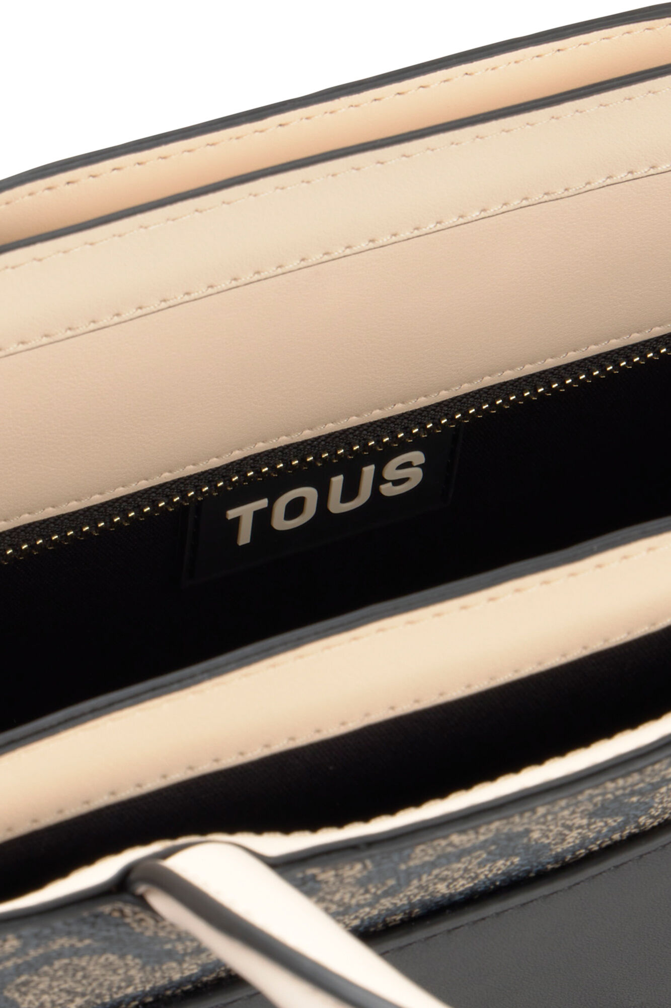 Tous Amaya black Kaos Icon medium shopper Printed brown