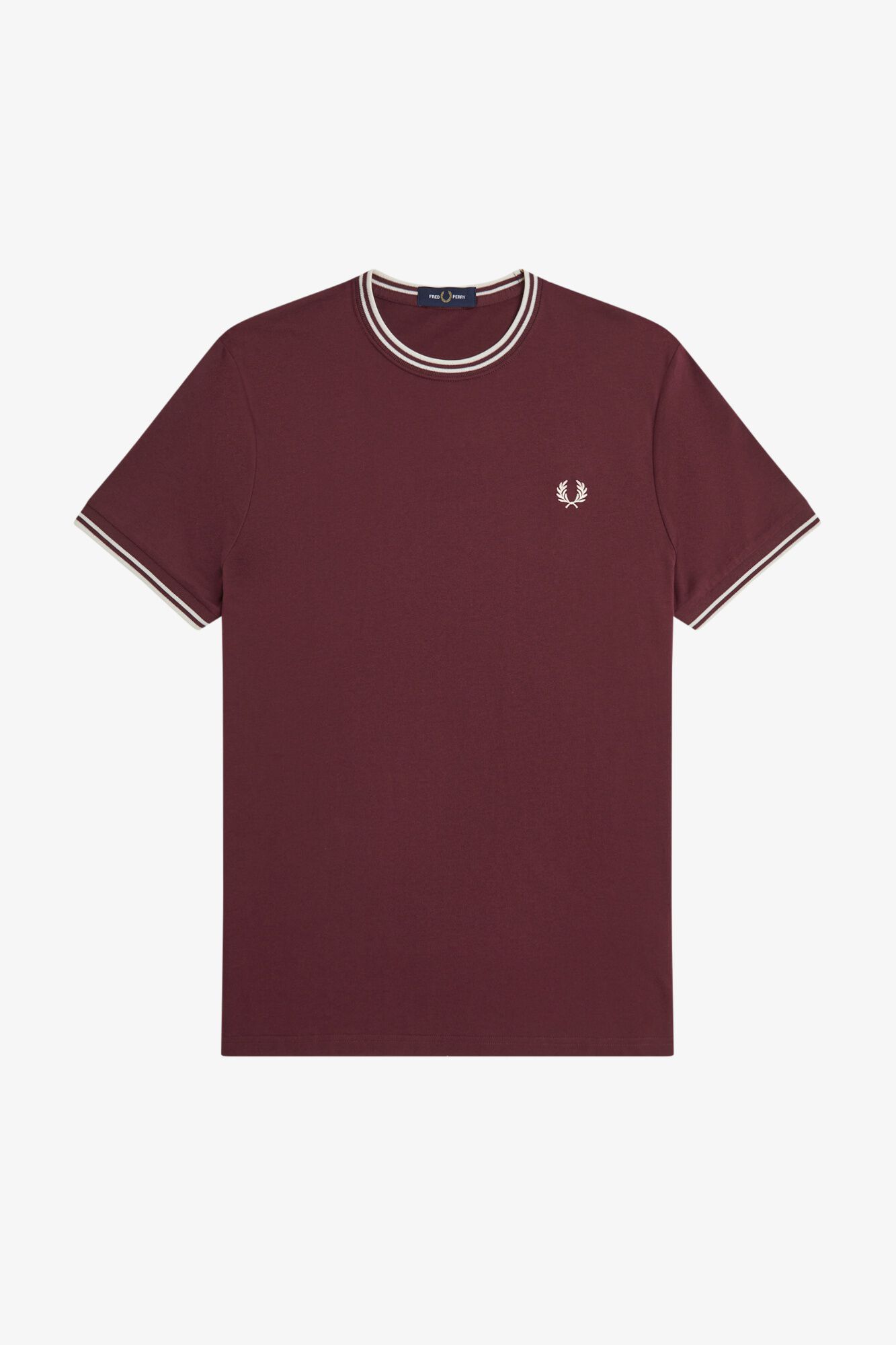 Fred Perry Plain short sleeve T-shirt Maroon