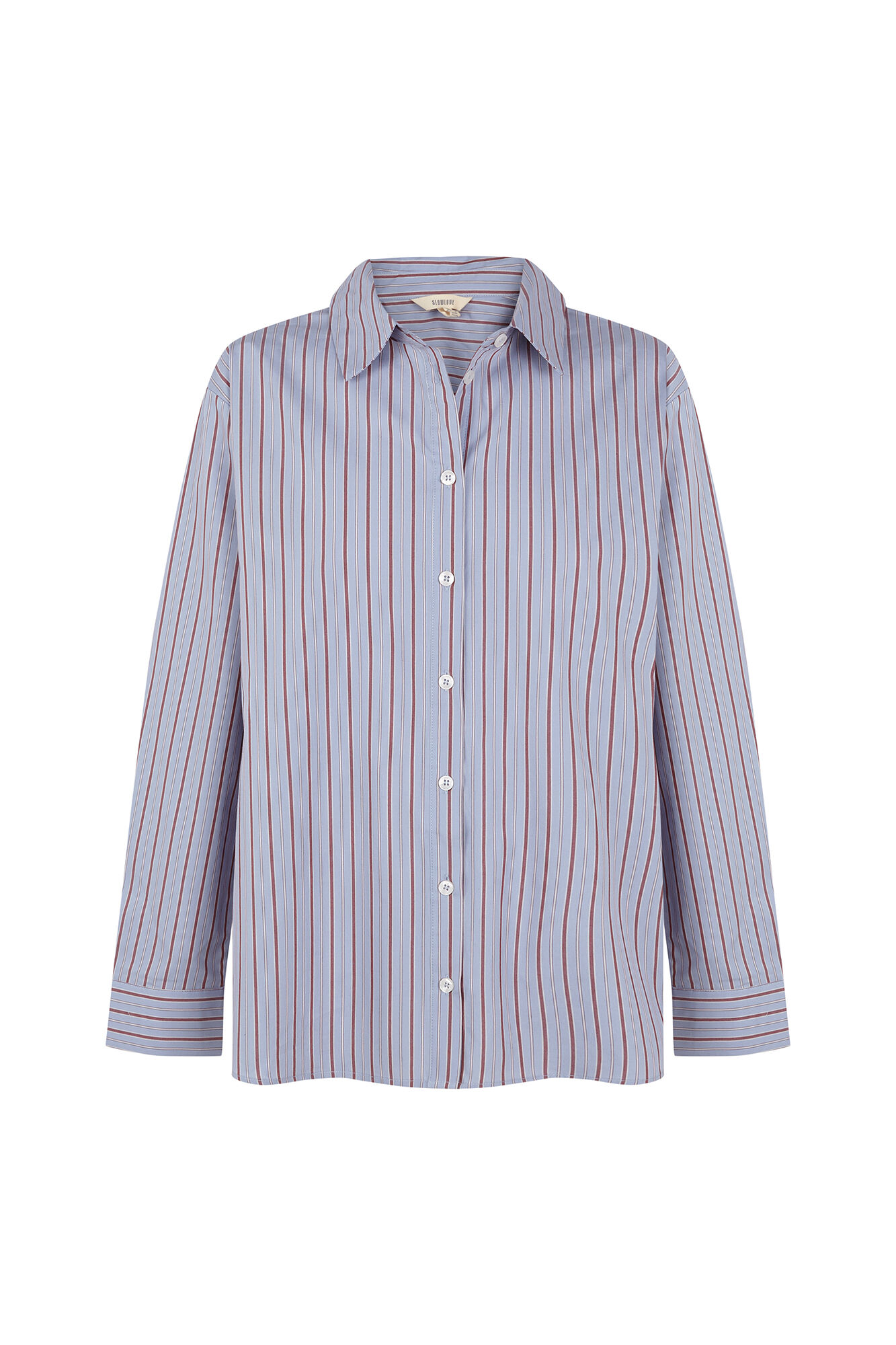 Slowlove Camisa de riscas Multicolorido