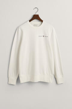 Cortefiel Graphic print sweatshirt Ivory