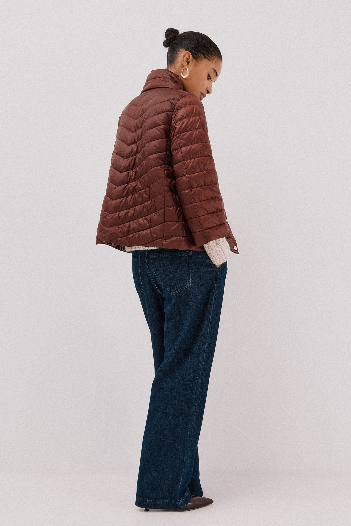 Cortefiel Cazadora reversible thermolite&reg; Vino