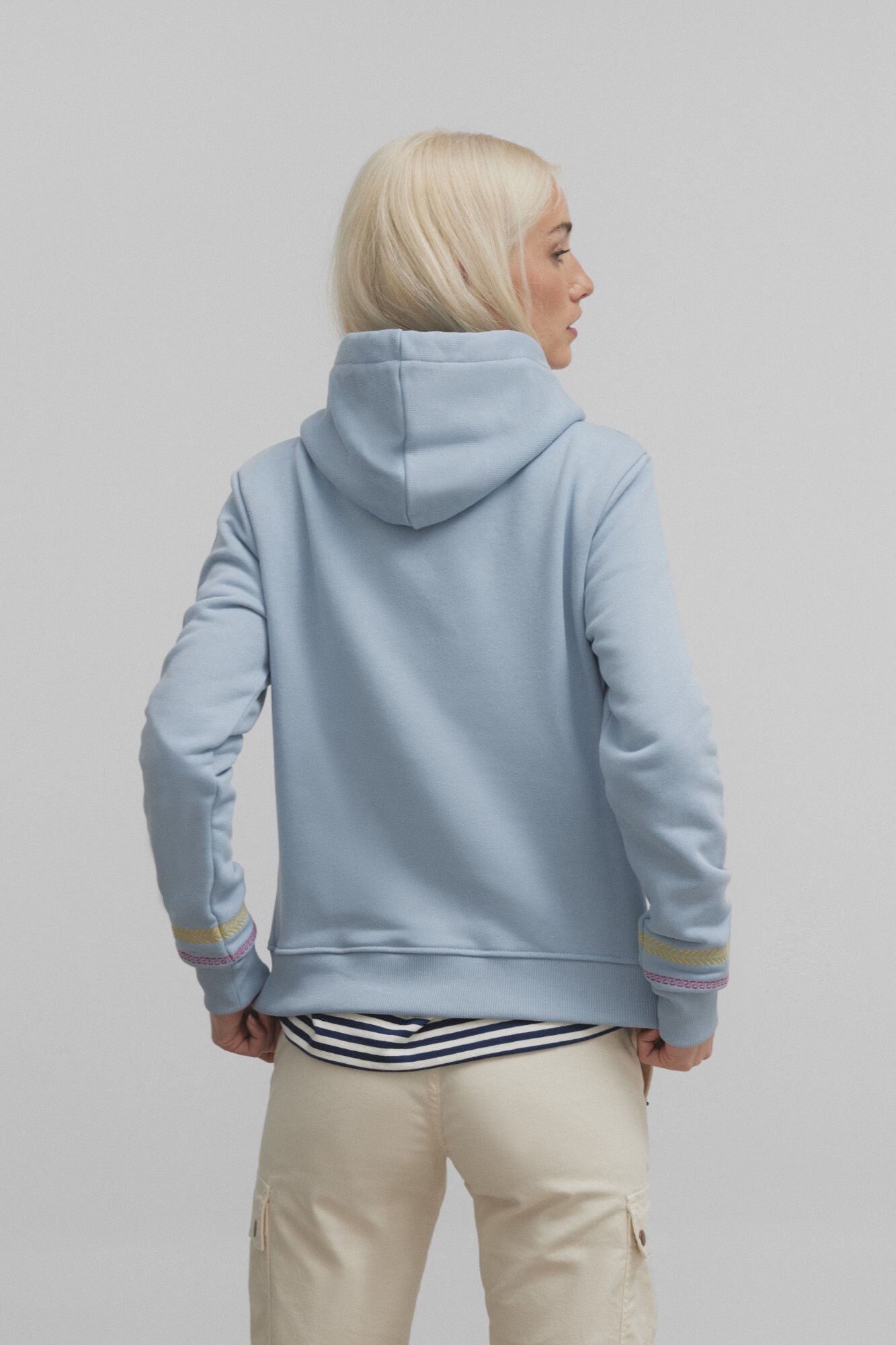 Silbon Sudadera woman raqueta etnica Azul