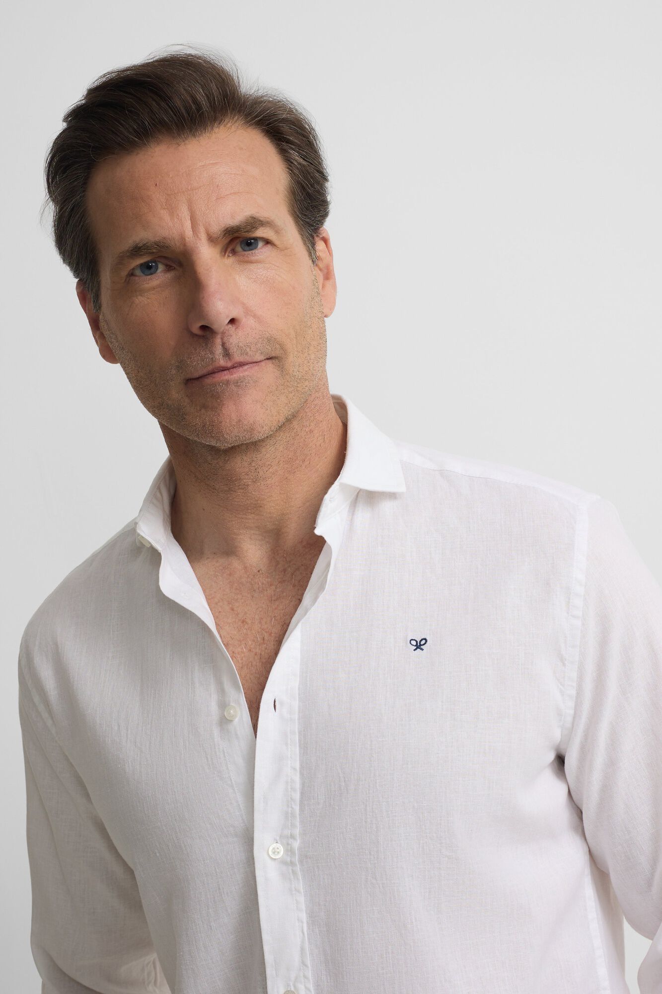 Silbon Camisa sport em linho