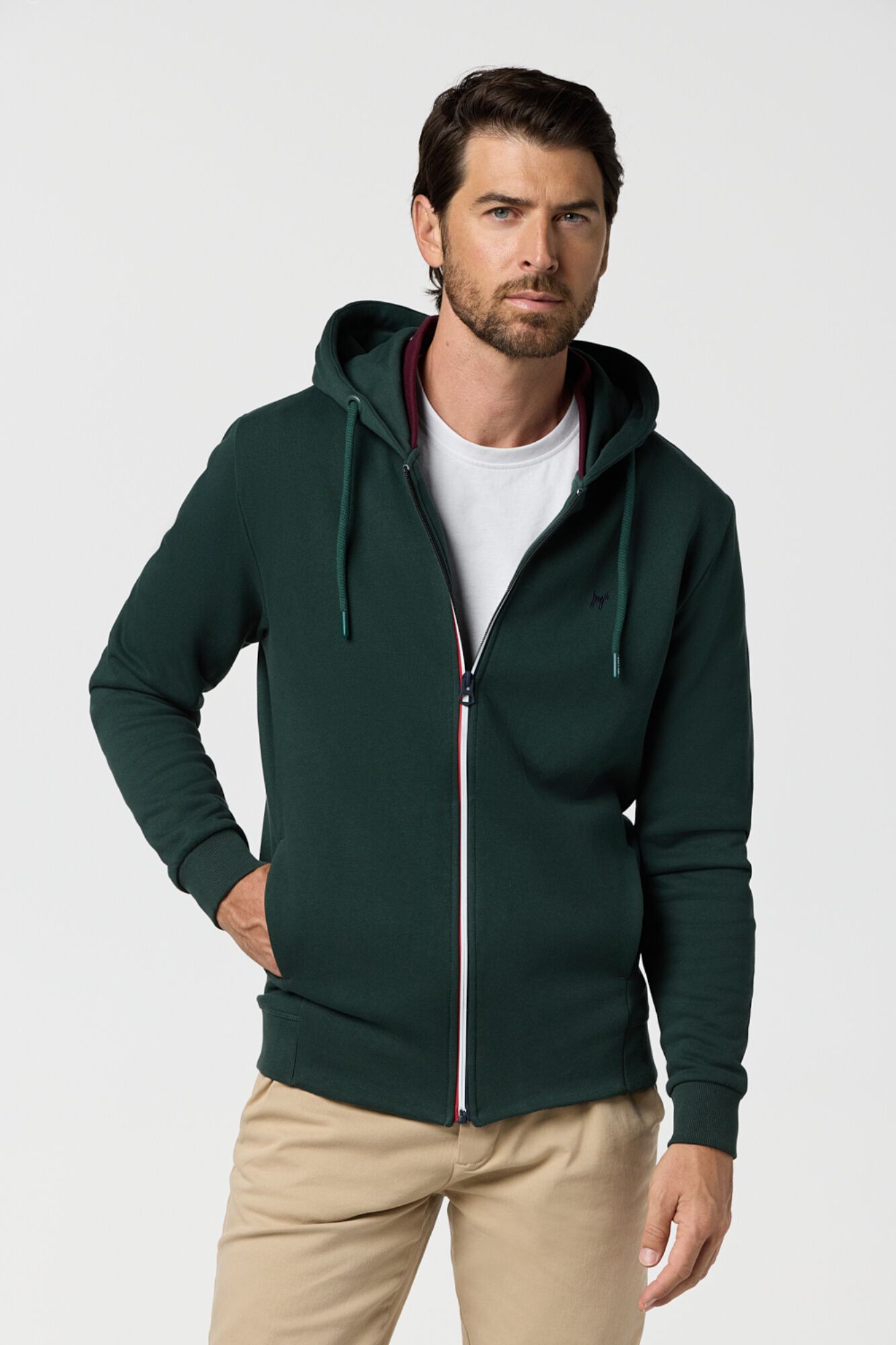 Williot Sweatshirt Williot com Fecho-&eacute;clair