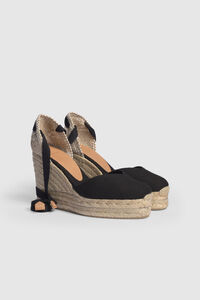 Casta&ntilde;er Alpercata Chiara com cunha elaborada em lona