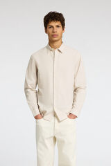 Selected Slim Fit linen Shirt Beige