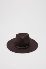 Cortefiel Chain hat Brown