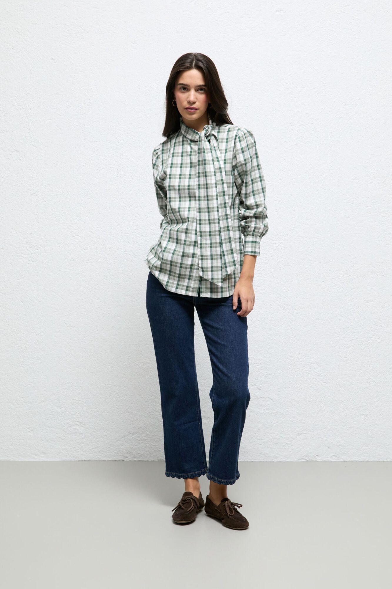 El Ganso Plaid Federica shirt