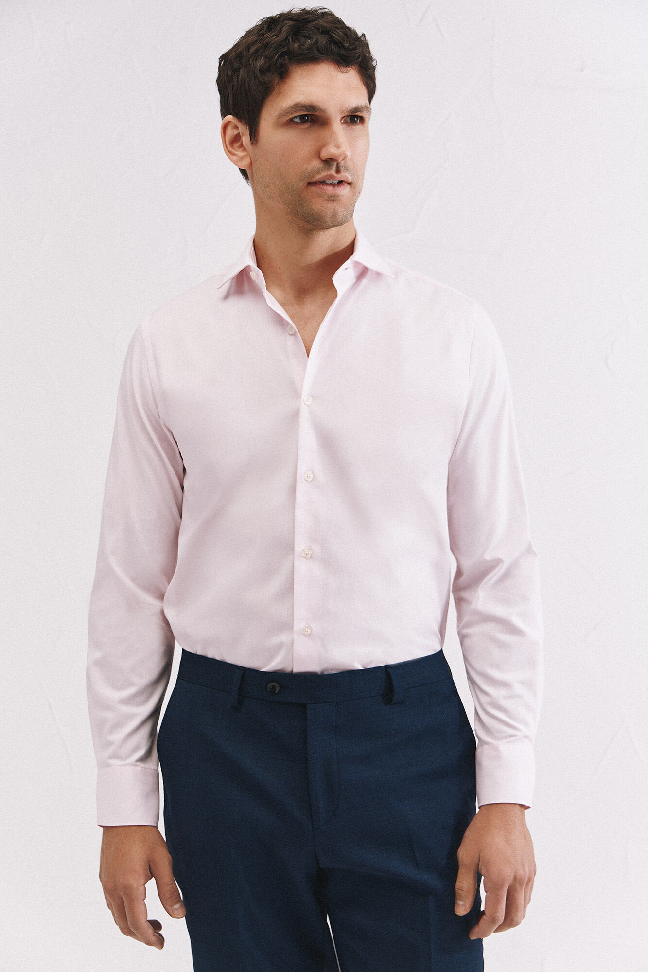 Cortefiel Plain easy-iron dress shirt