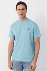 Cortefiel T-shirt b&aacute;sica Azul