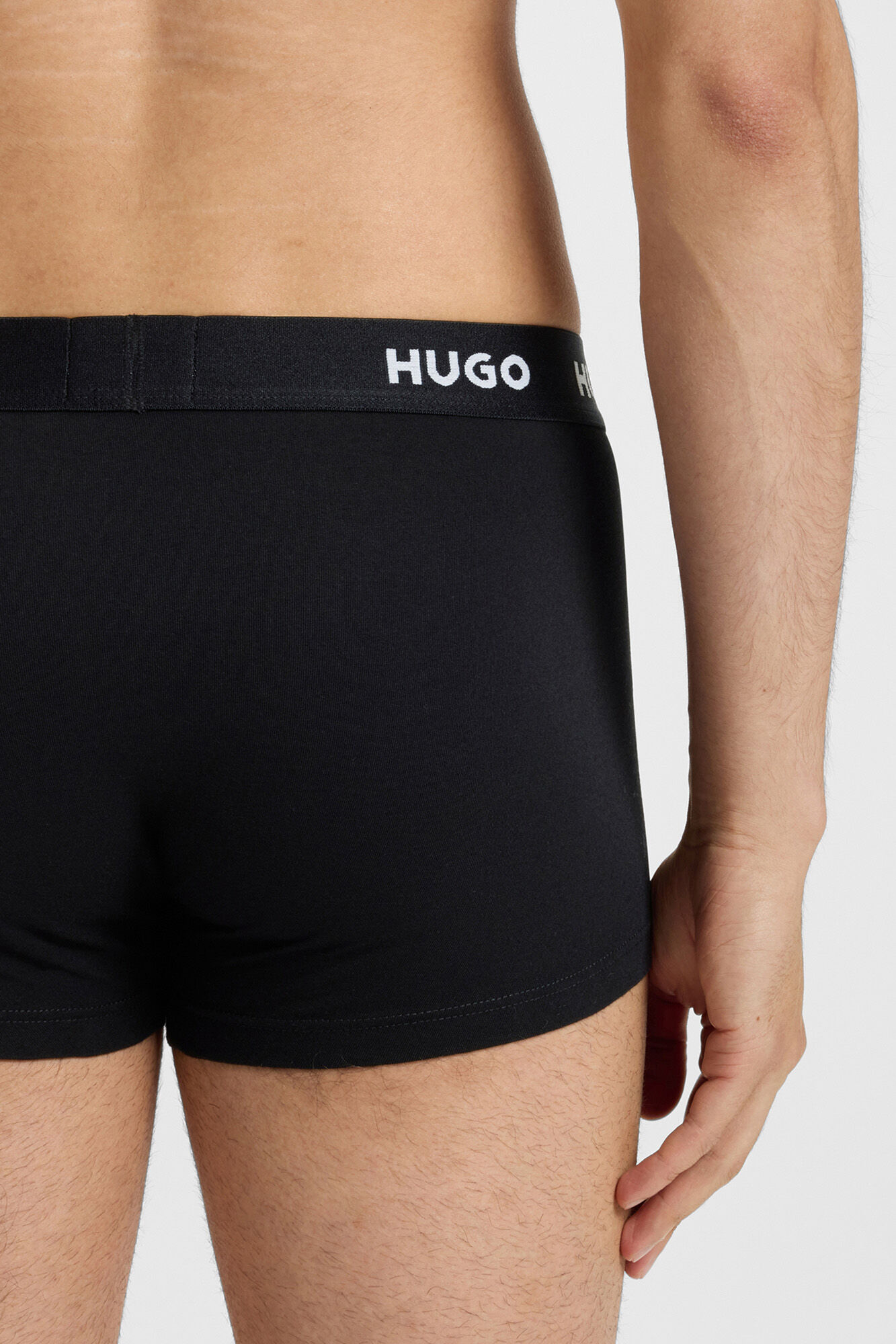 HUGO Pacote com 3 boxers Preto